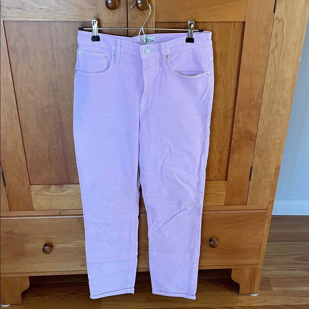 Women’s J Crew Lavender Slim Cords